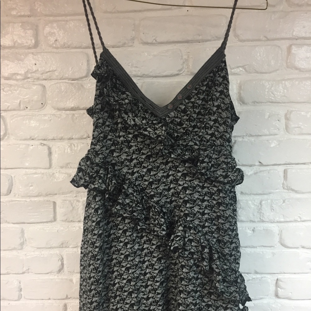 Double Zero Sailboat Print Sundress